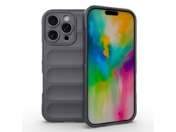 Capa Magic Shield Para Iphone 16 Pro - Tpu Com Forro Aveludado E Proteção Anti-quedas