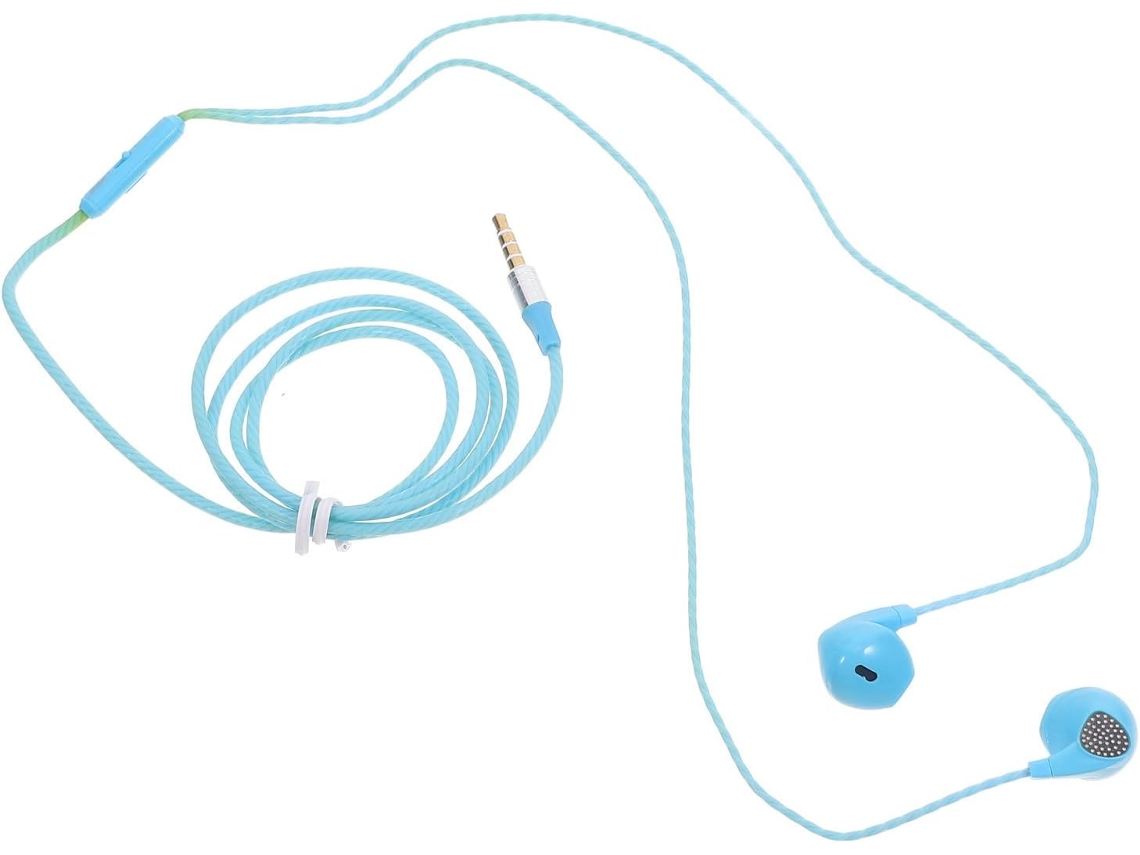 Fones De Ouvido Intra - Auriculares Com Micro E Prize Jack 3, 5 Mm Compatíveis Com Mp3 E Aparelhos De Áudio,