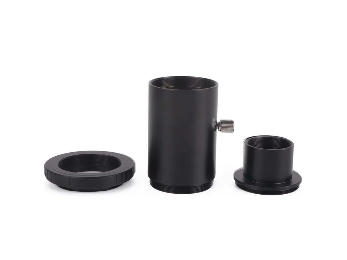 Tubo Extensor De Telescópio De 1.25 Polegadas Com Rosca M42 Adaptador T-mount Anel T2 Para Câmera Nikon F Mount