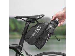 Bolsa Mali de Sela para Bicicleta, West Biking, 1.6l, Impermeável, com Suporte para Garrafa de Água