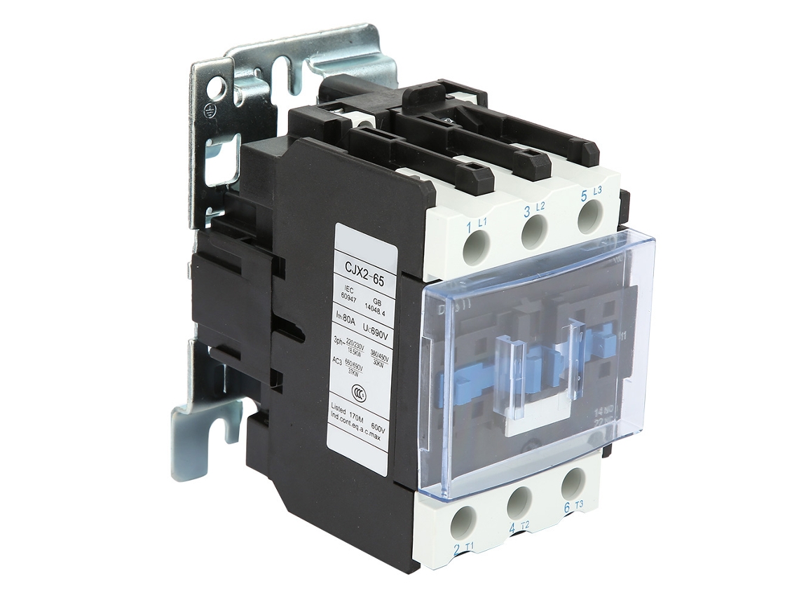 Contator Elétrico Industrial Ac 380v 65a