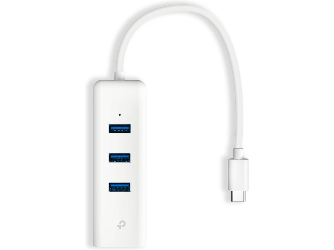 Adaptador de Red TP-LINK UE330C (Branco - USB 3.0)