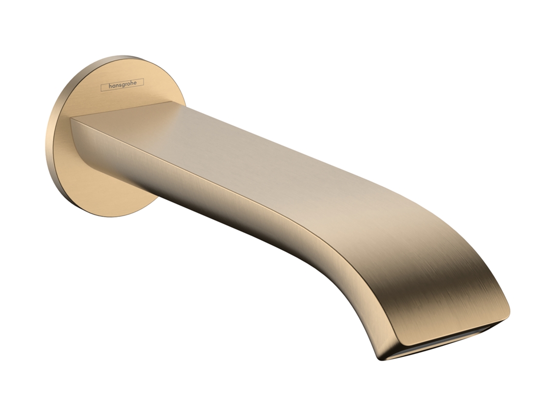 Hansgrohe Vivenis, Bico De Banho, Projeção 202 Mm, 75410140, Cor: Bronze Polido
