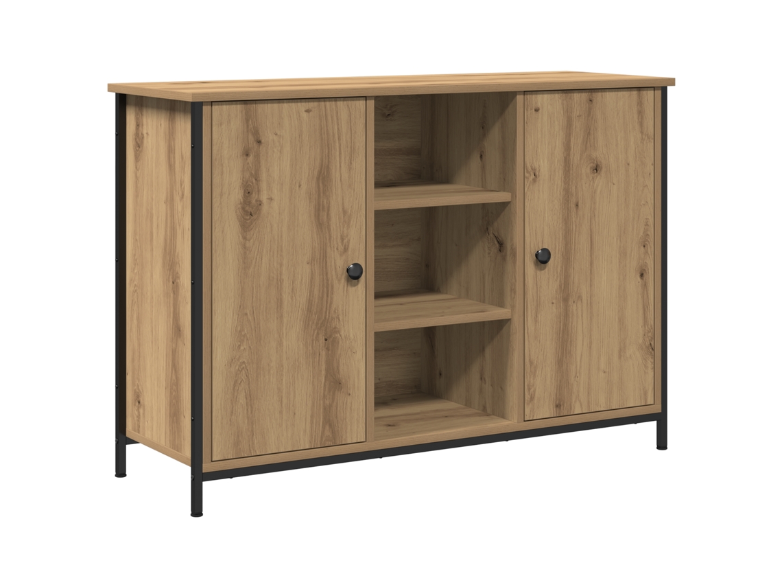 Conjunto 1 Buffet Moderno Vidaxl Castanho Derivados De Madeira (100 X 35 X 70 Cm)