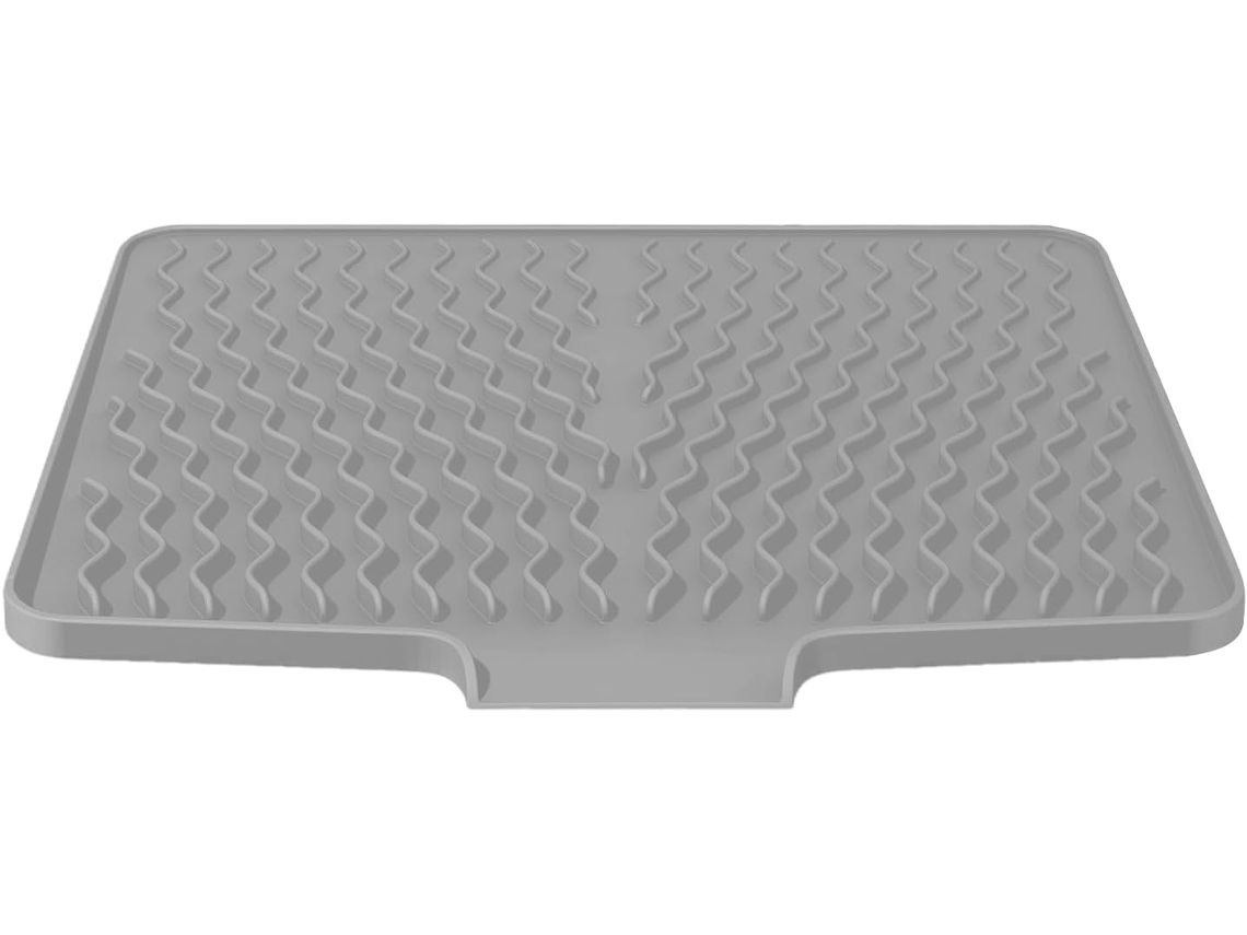 Tapete De Silicone Para Secar Louça, Tapete Antiderrapante Para Pia De Cozinha, Tapete De Silicone Para Panelas Ideal