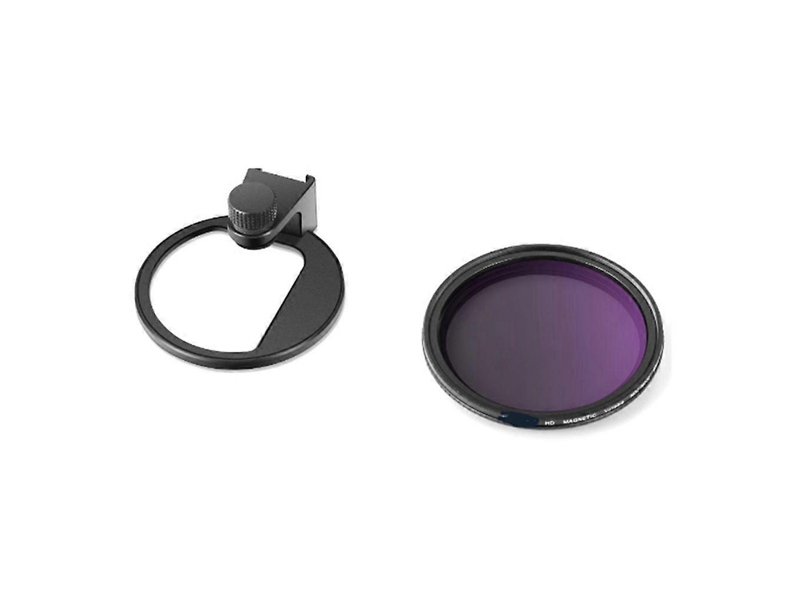 Kit De Filtro De Lente Para Celular Nd2-32 Magnético De 67 Mm Com Clipe E Anel Adaptador Magnético Para Celular.