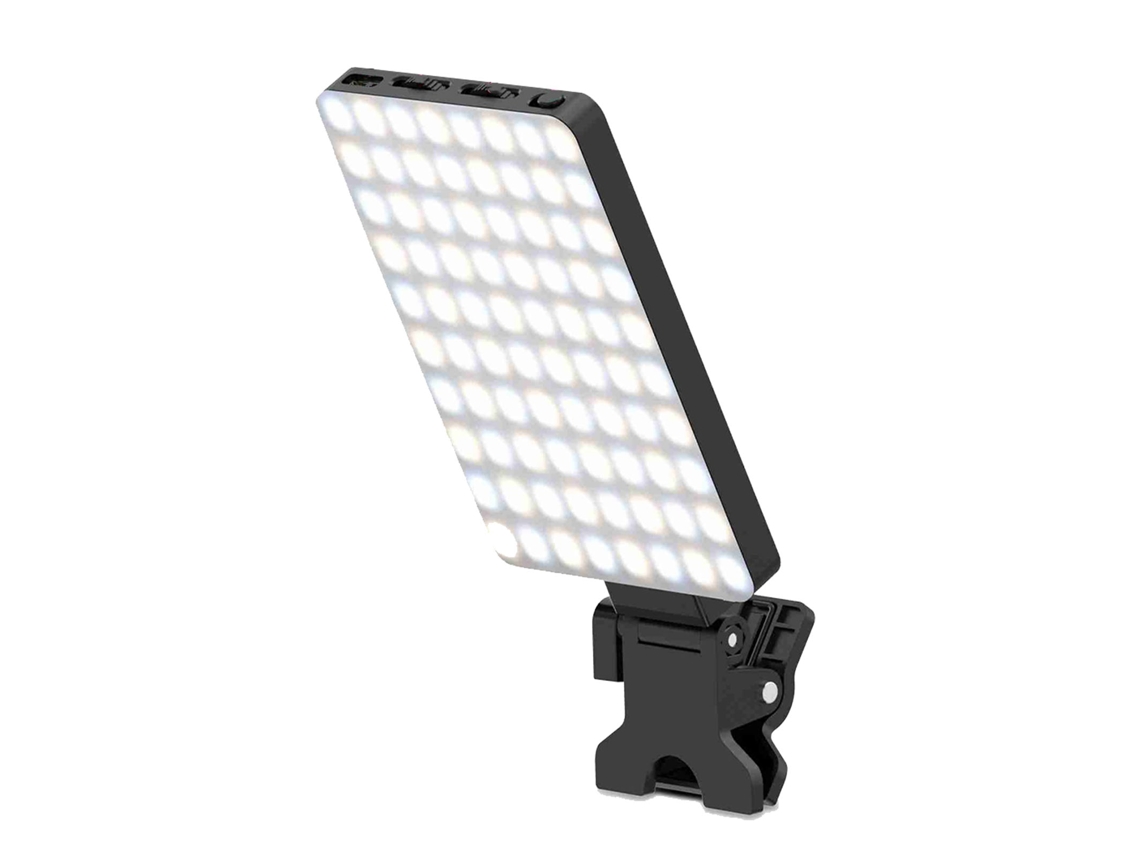 2026 luz de Relleno para Teléfono Móvil Recargable, Luz para Selfie Clip on, Luz de Conferencia Vídeo Portátil