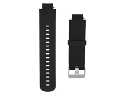 Pulseira de Silicone para Relógio Inteligente Amazfit Verge 3 Cor Preta Substituição | S/MARCA