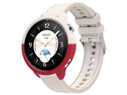 Pulseira De Silicone Texturizada Para Smartwatch Oppo Watch X2 Mini + Capa Para Relógio