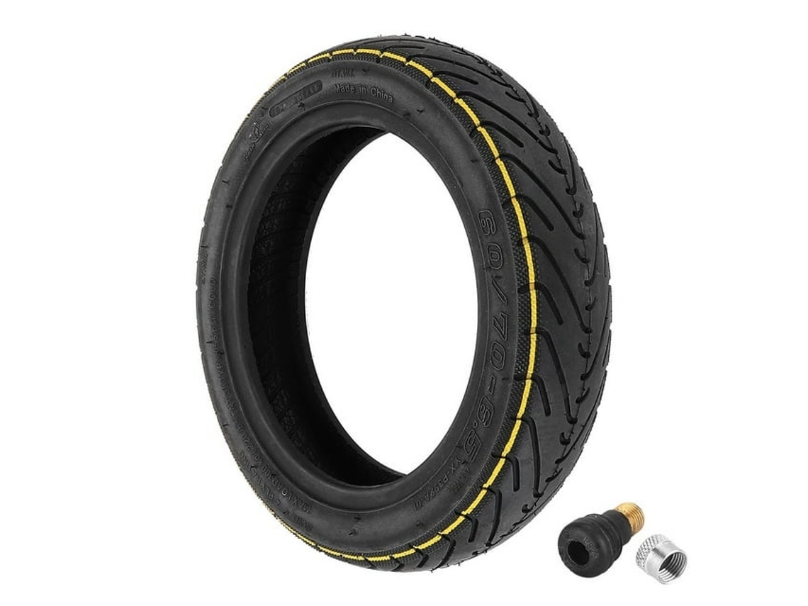 Pneu Sem Câmara De 10 Polegadas Para Scooter Elétrica Max G30 60/70-6.5 Elysve