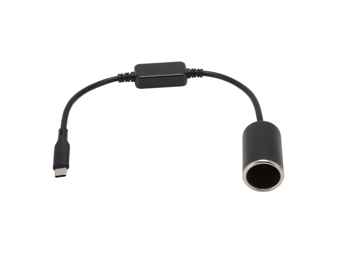 Adaptador Usb C 5v Para 12v Tomada De Cigarro