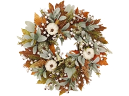 Guirlandas de Outono para Portas Entrada Decora o Guirlanda com Folhas Bordo Uso Interno e Externo Varanda P Tio Jardim VAYOTOY