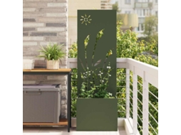 Vidaxl Tela De Privacidade Para Jardim Verde-oliva 50 X 32 X 150 Cm