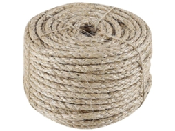 2026 cuerda de Sisal 6mm X 50m para Reparar o Hacer Posts de Arañar Gatos, Cuerda Jute Reemplazo