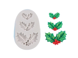 Molde De Silicone 08bcandy Para Árvore De Natal, Chapéu E Meias - Ideal Para Fondant, Bolos, Doces E Decoração De Natal. Perfeito Para Confeitaria, Ar