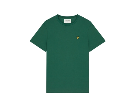T-shirt para Homem LYLE & SCOTT (S - Algodão - Verde)