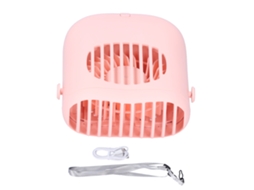 Mini Ventilador Usb Portátil, de Mão e de Mão para Casa, Escritório, Viagem Ou Exterior Rosa LAXISCREED