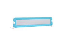 Conjunto 1 Barra Para Cama Vidaxl Azul Tecido (180 X 40.5 X 42 Cm)