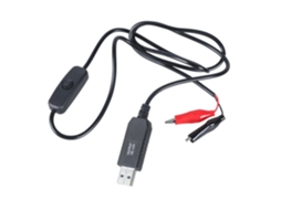 Cabo Usb Resistente De 18 Awg Com Conector Tipo Jacaré Para