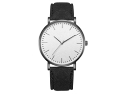 Reloj De Aleación Simple Y Moderno Con Dial Redondo Reloj De Cuarzo Para Mujer Y Hombre
