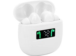 Fones De Ouvido True Wireless Bluetooth 5.2 Com Visor Digital Led,