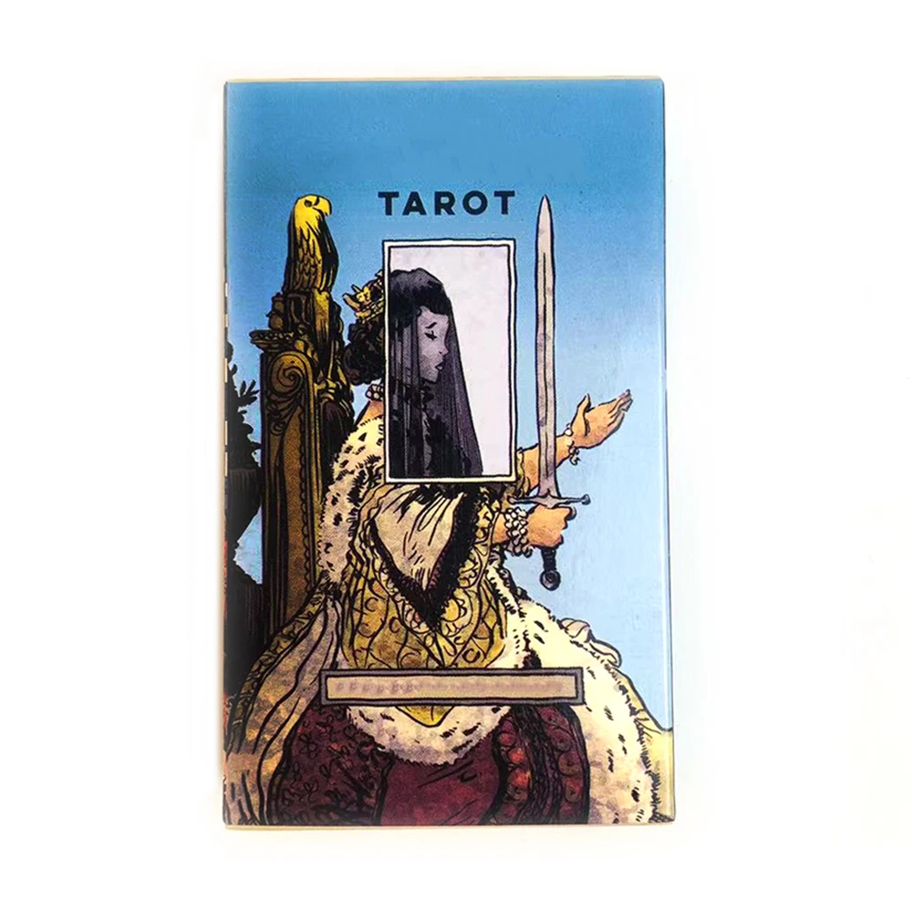 80 Cartas de Tarô com Design Artístico para Adivinhação MDUG (versão em Inglês)