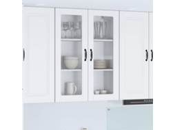 Vidaxl Painel De Lava-louça Kalmar Branco 80 X 31 X 100 Cm