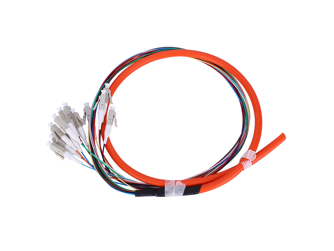 Laxiscreed Cabo De Fibra Óptica Multi-modo Com 12 Núcleos E Interface Lc/upc Para Redes Rápidas