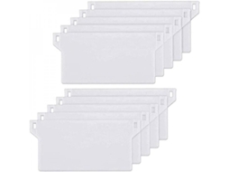 2026 10 Peso Placa para Persianas Verticales Californianas 127mm Blanco Repuesto Piezas Wbh