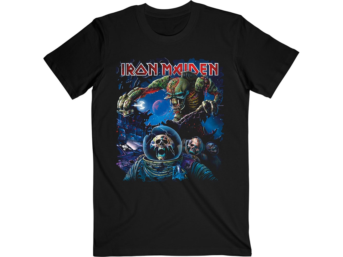 T-Shirt ROCK OFF Iron Maiden - Final Frontier Preto (Tamanho: S)