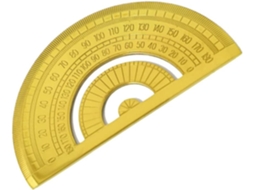 Régua em aço inoxidável dourado, ferramenta de design de escala precisa