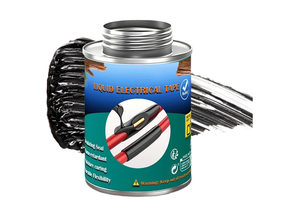 Fita Isolante Líquida À Prova D Água, 130ml, Secagem Rápida Fita Isolante Líquida Para Cabos, Componentes Eletrônicos E