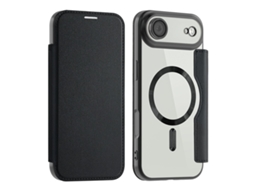 Capa Carteira Para Iphone Air Com Magsafe Rfid - Preta