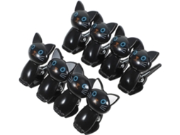 Conjunto De 8 Prendedores Healeved Para Sacos Batatas Fritas E Outros Alimentos, Com Design De Gato Reutilizáveis E