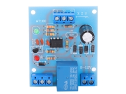 MÓDULO CONTROLADOR DE NÍVEL DE ÁGUA 12V SENSOR AUTOMÁTICO INTERRUPTOR DE NÍVEL LÍQUIDO S/MARCA