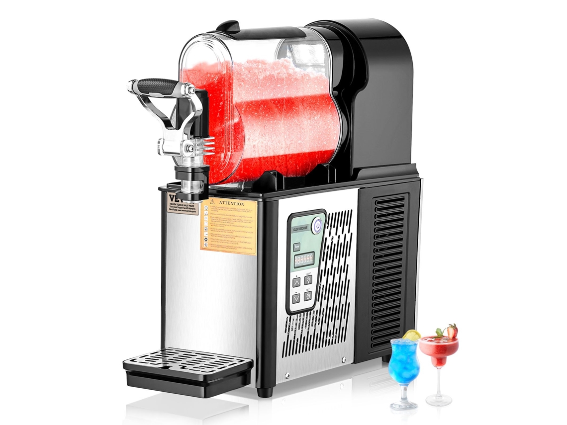 Máquina comercial de raspadinha VEVOR com tanque de 3 L para bebidas congeladas