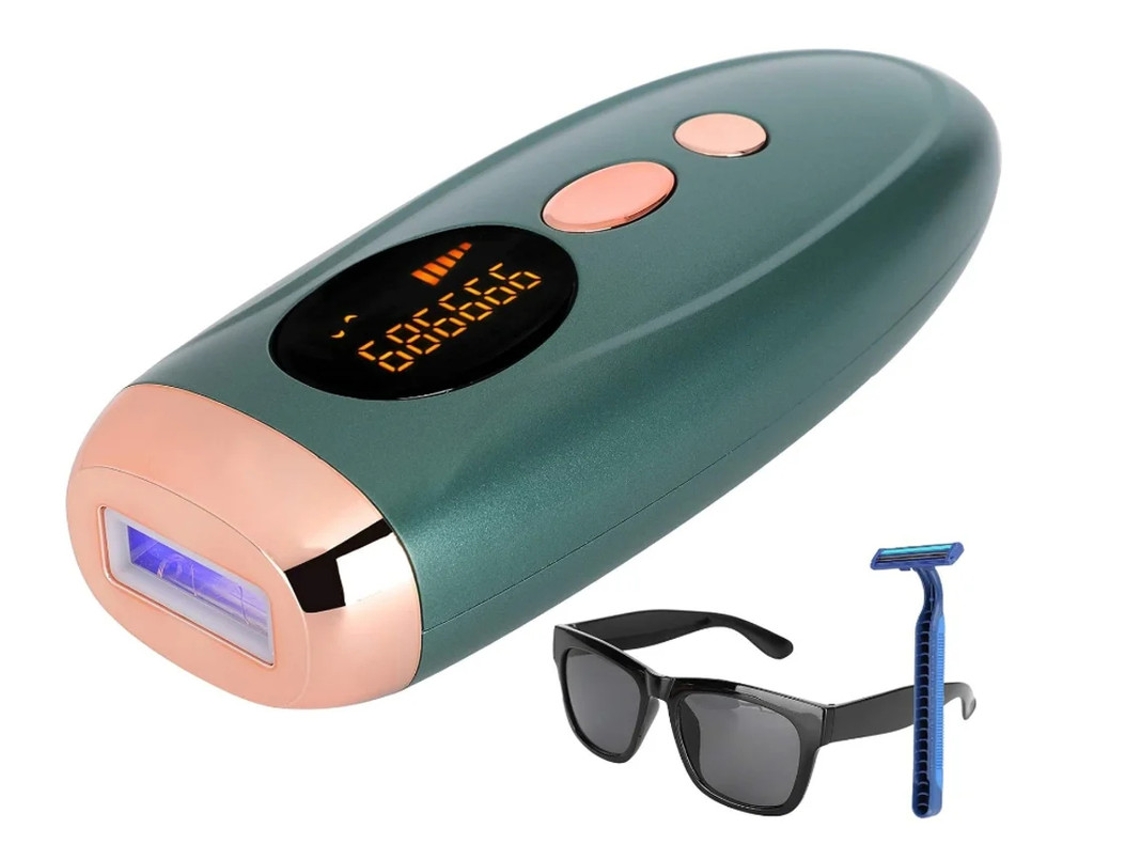 Depilador De Luz Ipl 999.000 Flashes Permanente Indolor Sistema De Remoção De Pelos Dispositivo Profissional Para Pernas Rosto Corpo Yizhood