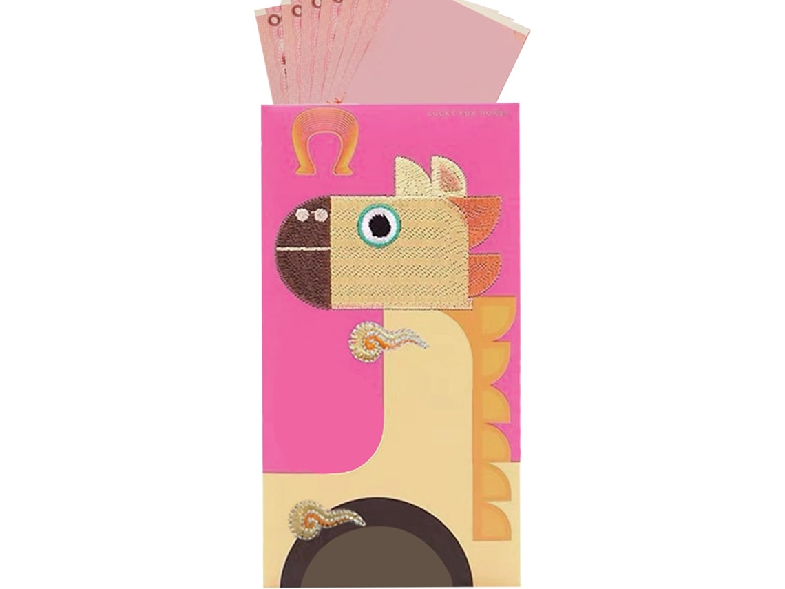 Envelopes Vermelhos De Lembrança Com Moeda.