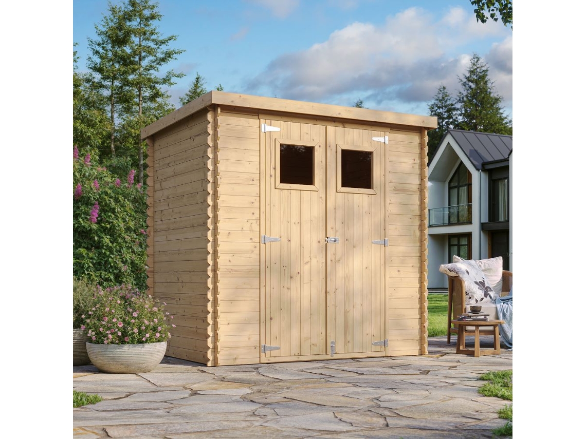 Abrigo de Madeira TIMBELA M311 (2,22 m² - 200x204x142 cm)