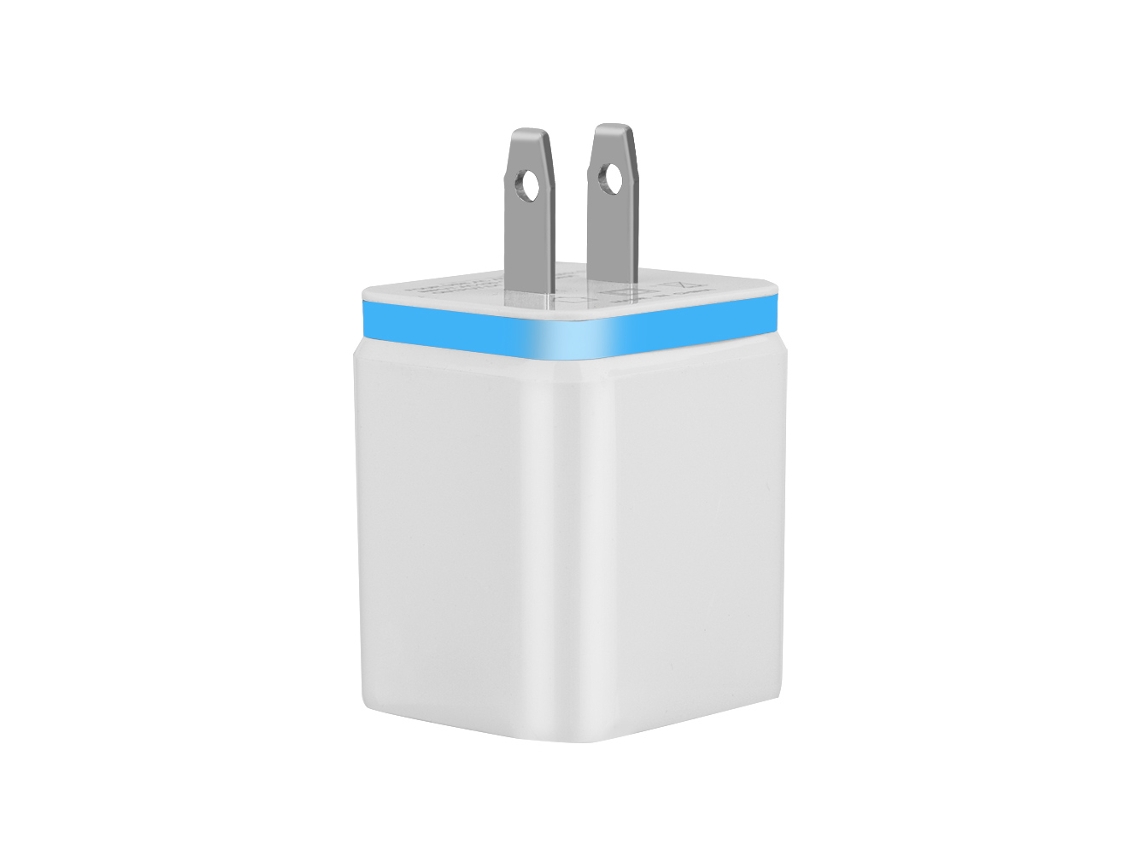 Carregador de Borda Metal Eletroplatado Colorido 4usb EOOCOO