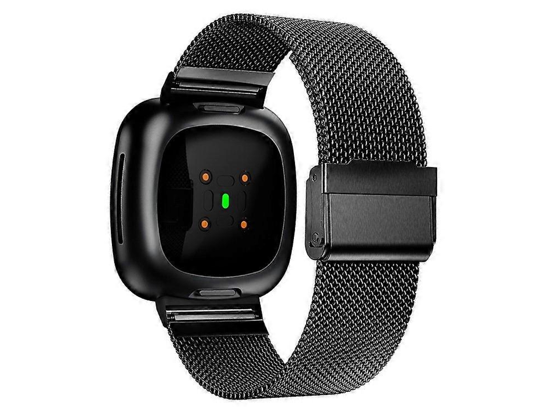 Pulseira De Substituição De Metal Ajustável Compatível Com Fitbit Versa 4/sense 2 Com Fivela. Olysi Shop