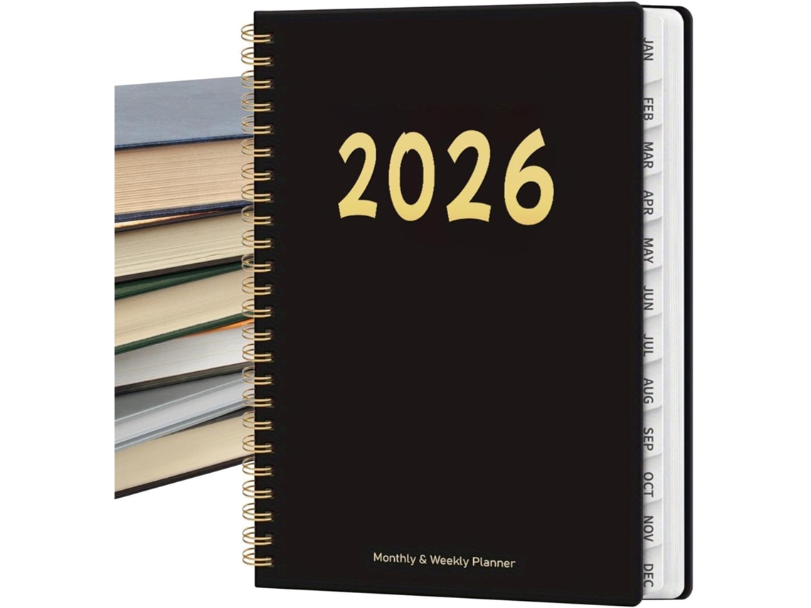 Agenda 2026 Bloc-notes D'emploi Du Temps 12 Mois