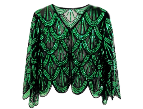 Cachecol Para Festa De Mulher Giecy Xales Princesa Vestido Lantejolas (tamanho Único)