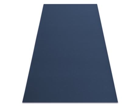 Tapete Antiderrapante Rumba 1390 Cor Única Azul Escuro (200 x 300 cm)
