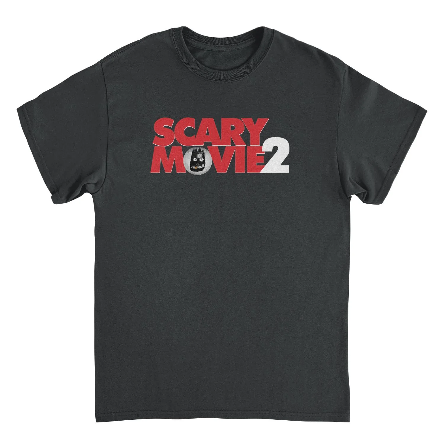 Unisex Adult T-shirt Rockinstone Scary Movie 2 Logo Blacksizexl
