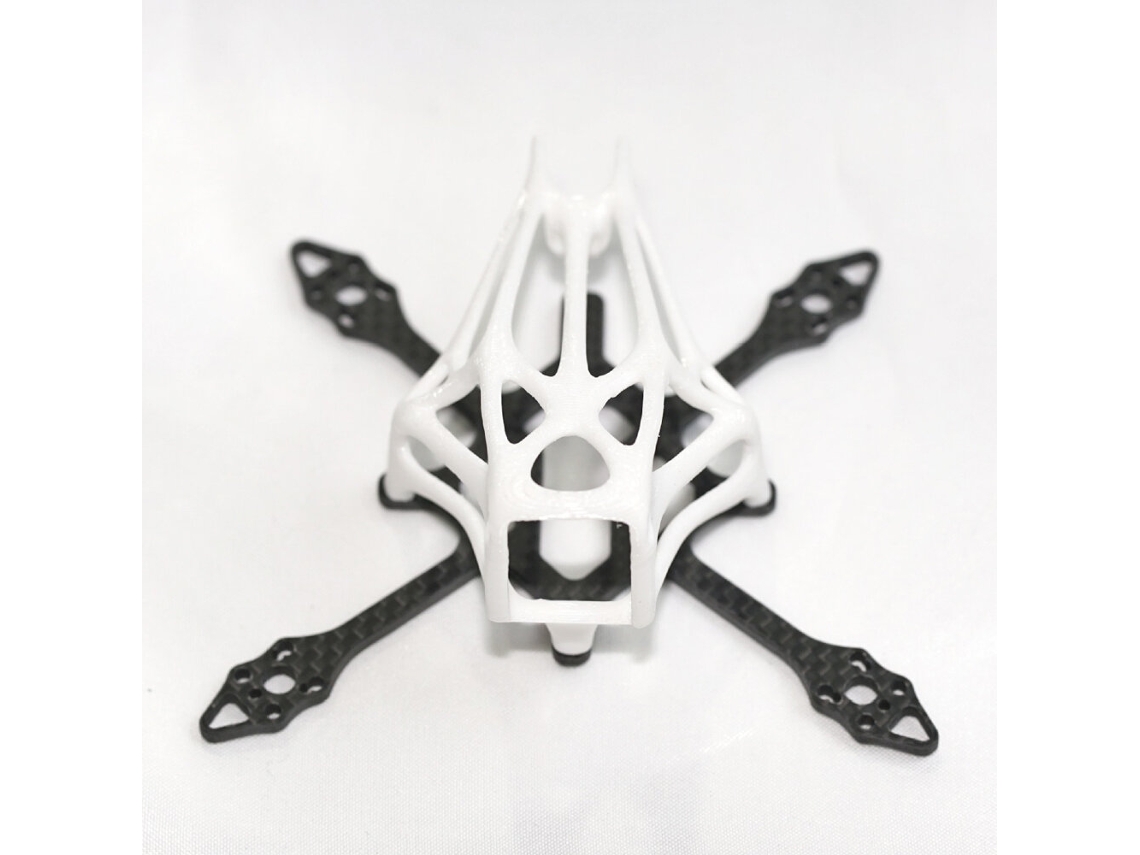 Kit de Armação Pxrc de 2 Polegadas Compatível com a Unidade Dji O4 Air / Analógica para Drones de Corrida Fpv Rc Diy MDUG