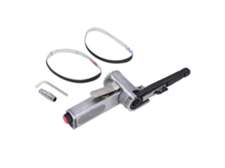 Lixadeira De Correia Neumática 1/4 Polegada Entrada Ferramenta Para Trabalho De Metal Polido Kit Misturador 10mm