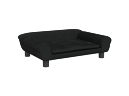 Kids Sofa, Kids Sofas Vidaxl Preto Veludo (70 X 45 X 26 Cm)