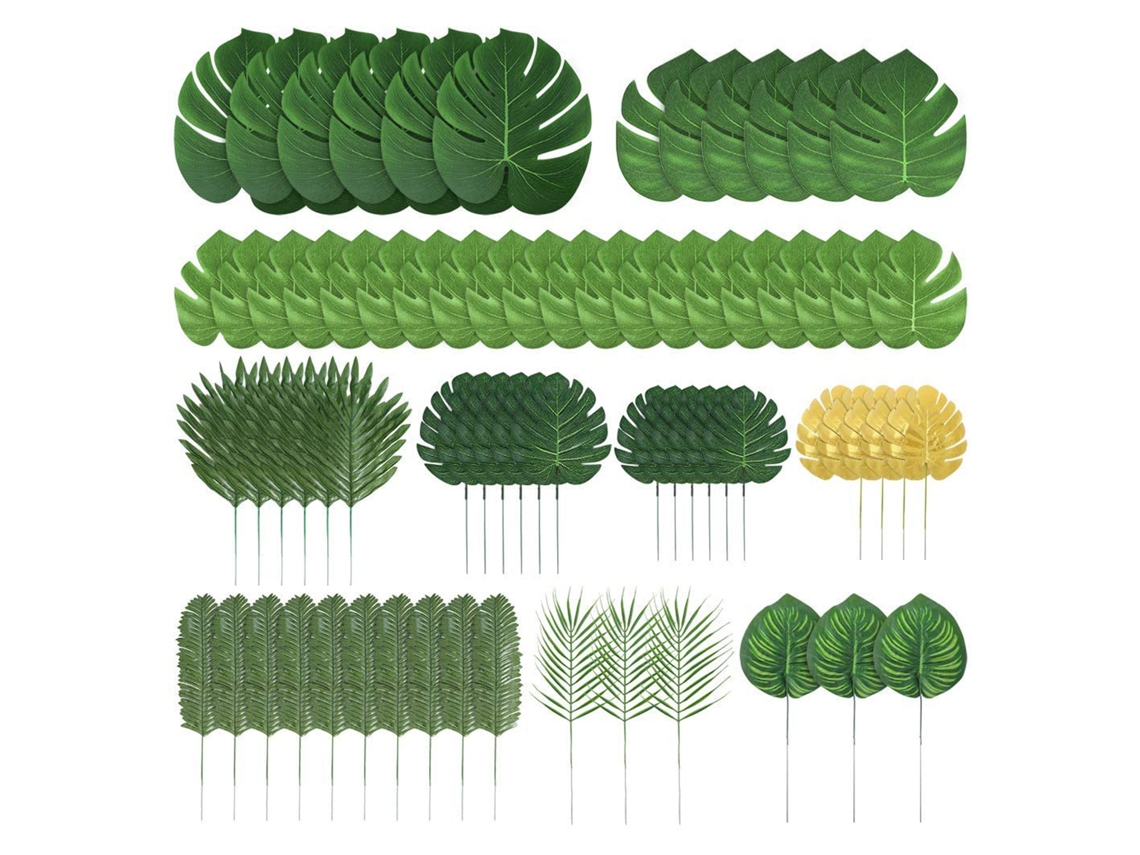 Folhas De Palma Simuladas Decorativas Práticas