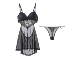 2026 roupas Intimas Sexy para Mulheres Batista de Dentilhar Transparente Pijamas de Noite